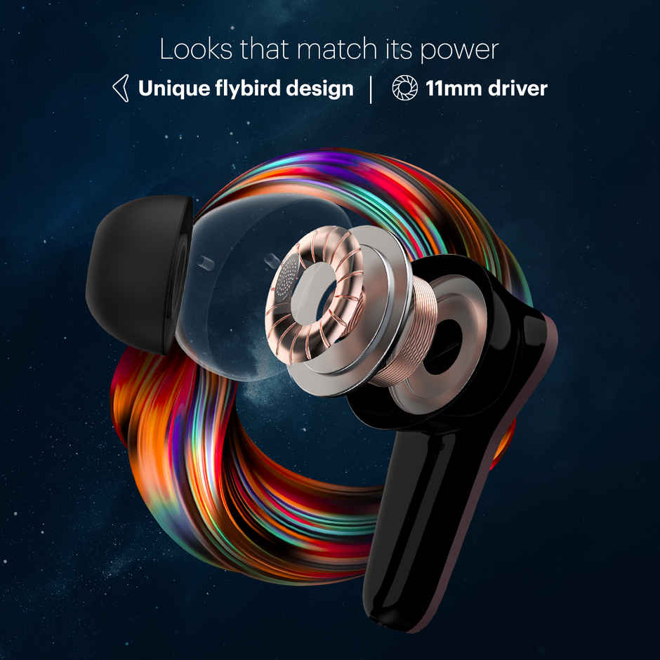 Noise Buds VS102 Plus 70H Playtime 4 Mic ENC 11mm Driver Instacharge TWS Earbuds | Deep Wine