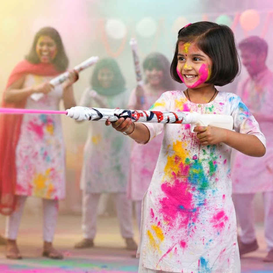 Spiderman Water Holi Pichkari | White | Star Toys