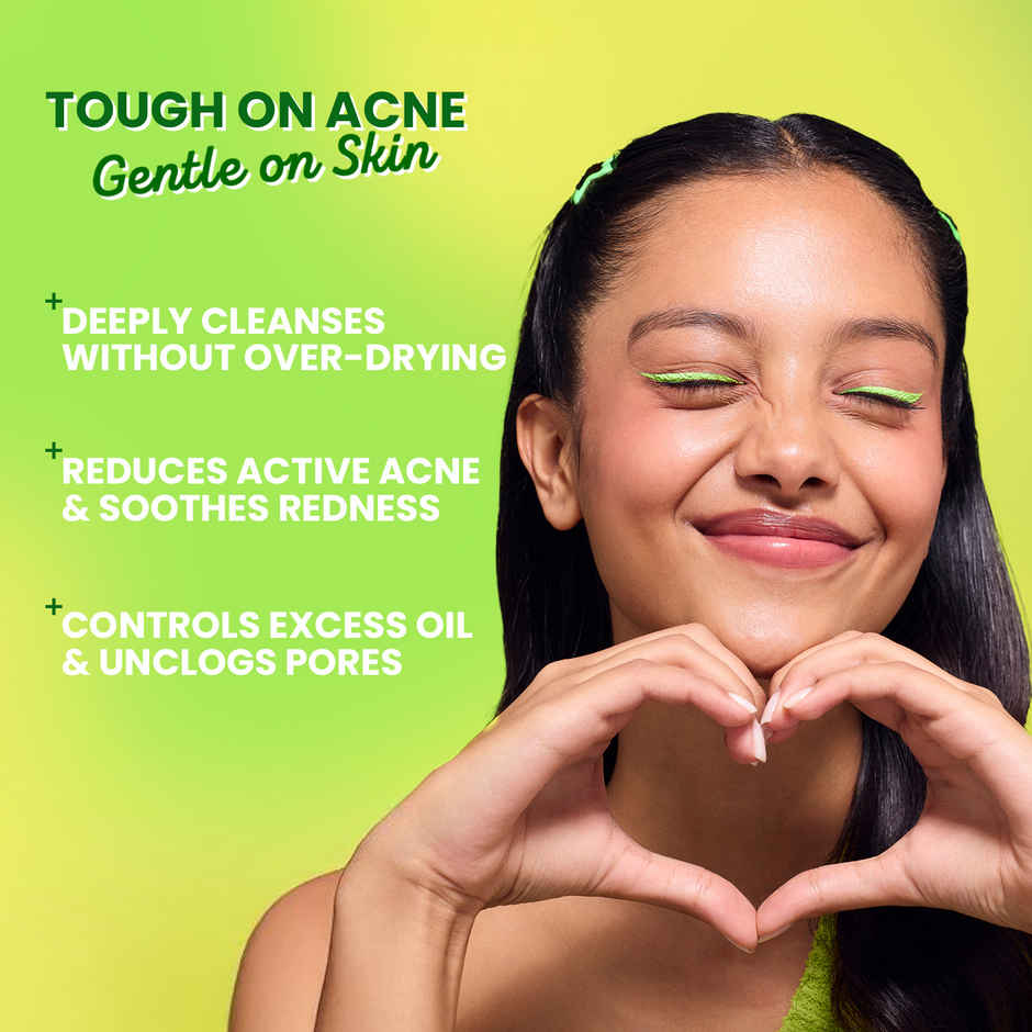 Dot & Key Cica Salicylic Face Wash With Tea Tree Oil For Oily Acne Prone Skin