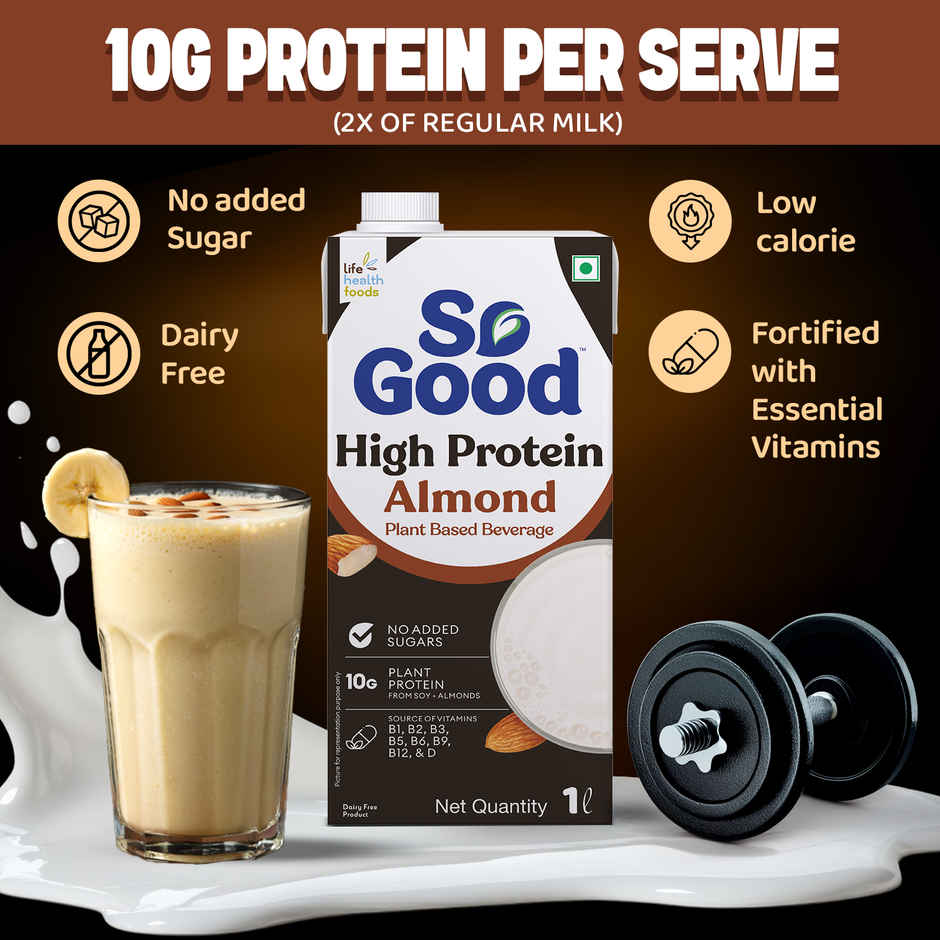 So Good High Protein Almond Plant Based Beverage