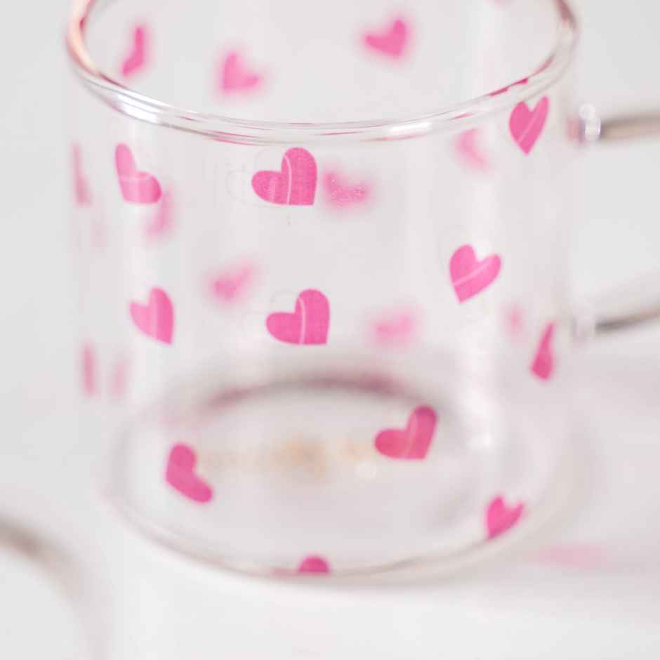 Nestasia Little Hearts Glass Small Cup