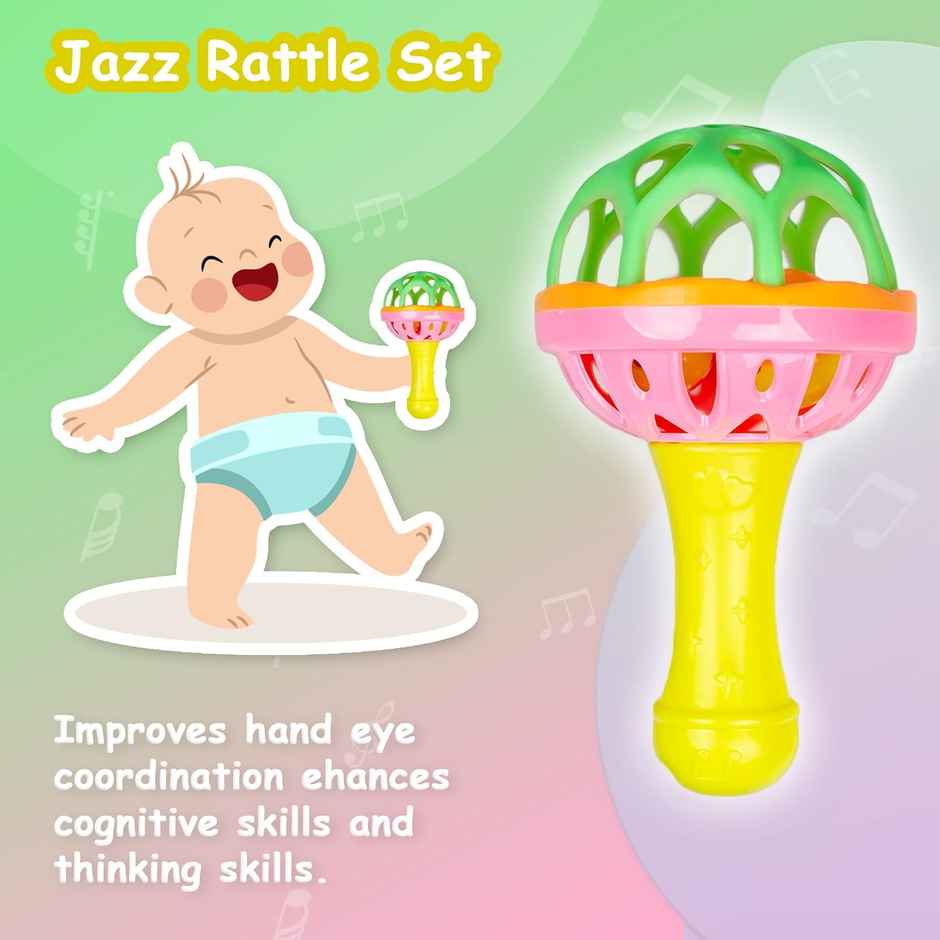 Ratna's Jazz Rattle Ratnas (Colour May Vary)