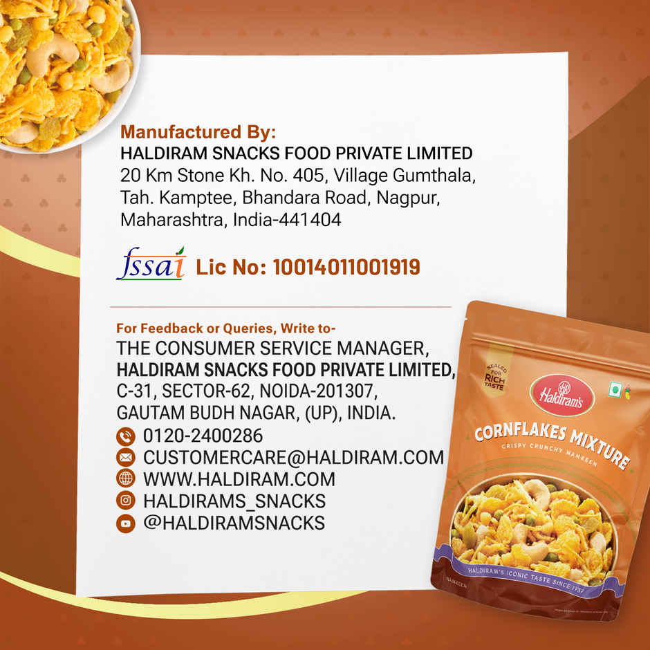 Haldiram's Cornflakes Mixture | Crunchy & Tasty