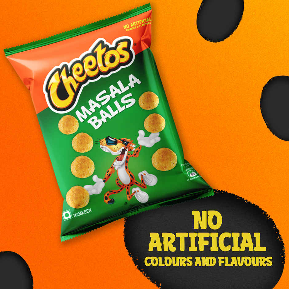 Cheetos Masala Balls, Crispy Chips & Snacks 84 g Combo