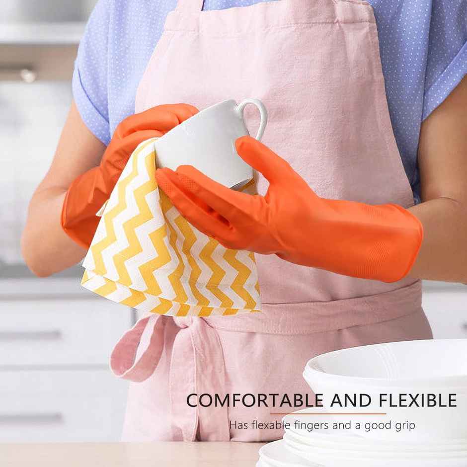 Sinco Heavy Duty Hand Gloves | With Cotton Flock Lining for Comfort 1 Pair