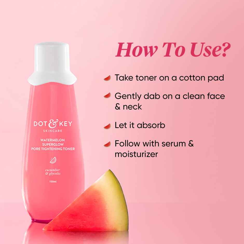 Dot & Key Watermelon Superglow Pore Tightening Toner