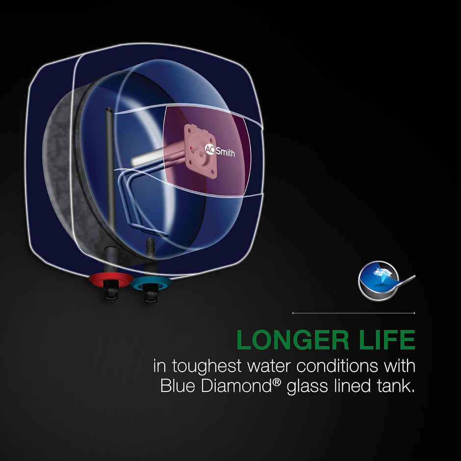 AO Smith HSE-SHS-025 Storage 25 Litre Vertical Water Heater (Geyser)