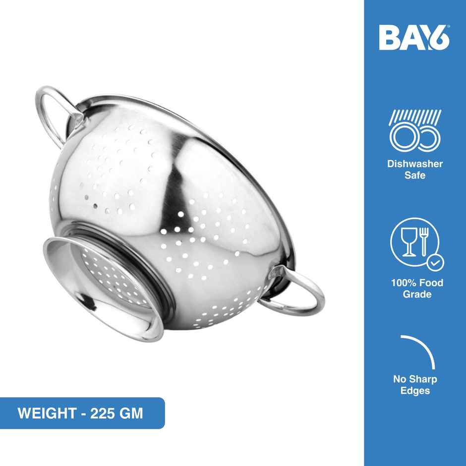 BAY6 Steel Colander - 24 cm (2500 ml)