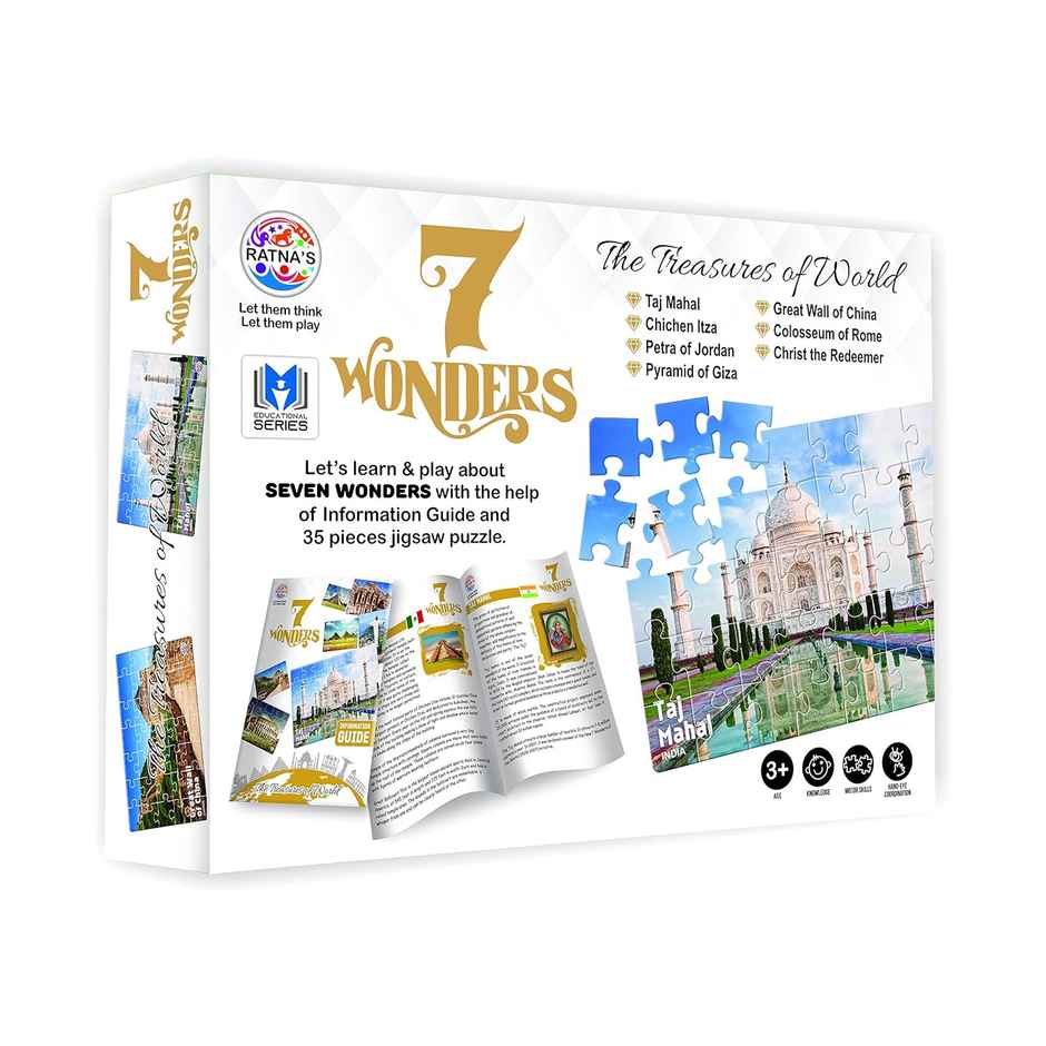 Ratna's Seven Wonders Jigsaw Puzzle Ratnas