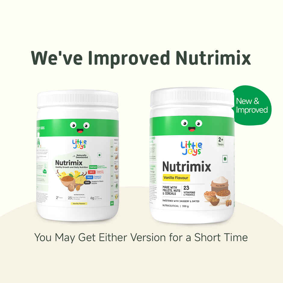 Little Joys Nutrimix For Kids 2-6 Years | Vanilla Flavour