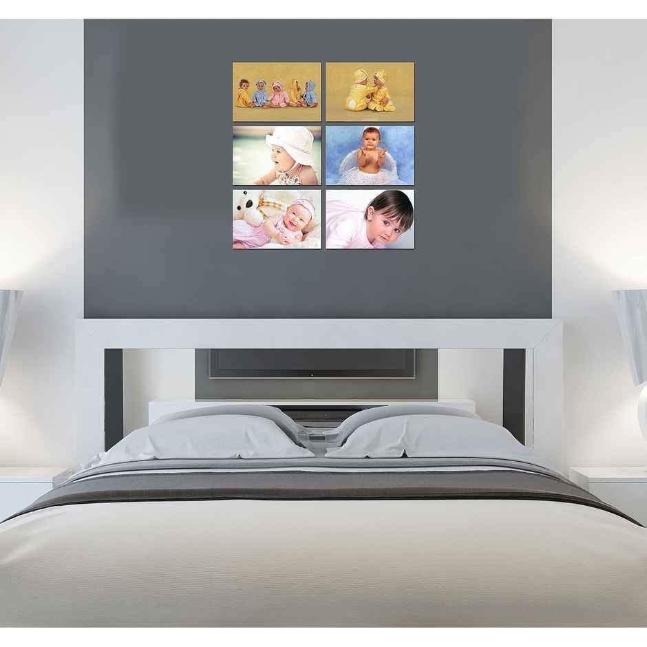 Paper Plane Design Cute Baby Posters | Set Of 6 | 12 x 18 Inch | D1