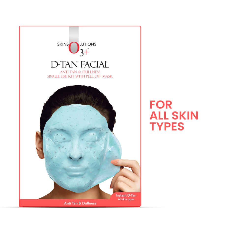 O3+ D-tan Facial Kit With Peel Off Mask