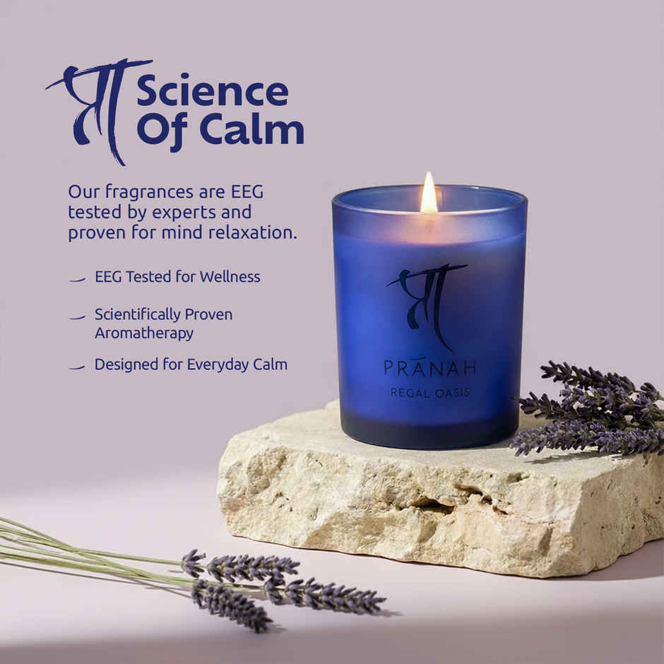 Pranah Senses | Regal Oasis | Scented Candle
