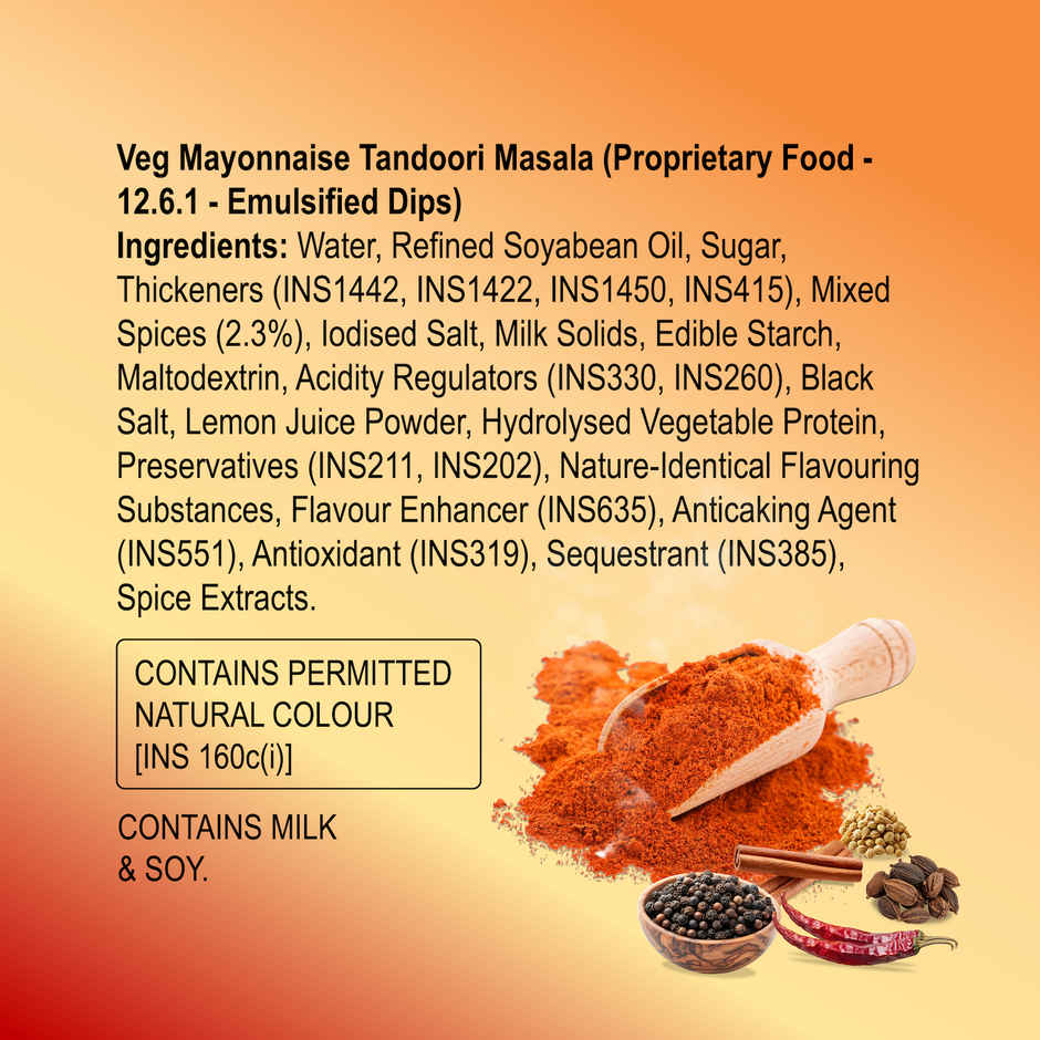 Dr. Oetker FunFoods Tandoori Mayonnaise | Veg