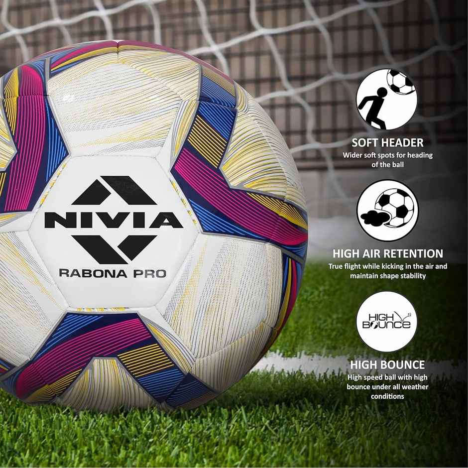 Nivia Rabona Pro Football Size - 5