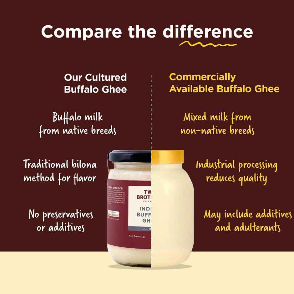 Two Brothers Buffalo Cultured Ghee