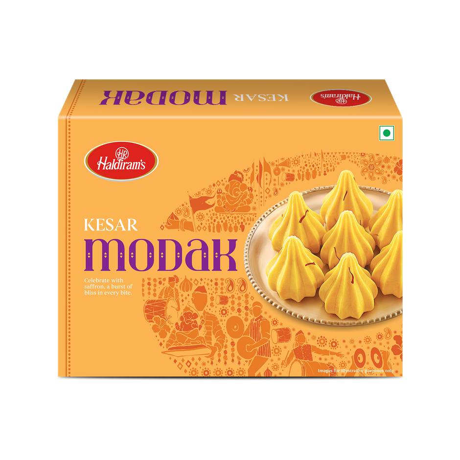 Haldiram Kesar Modak