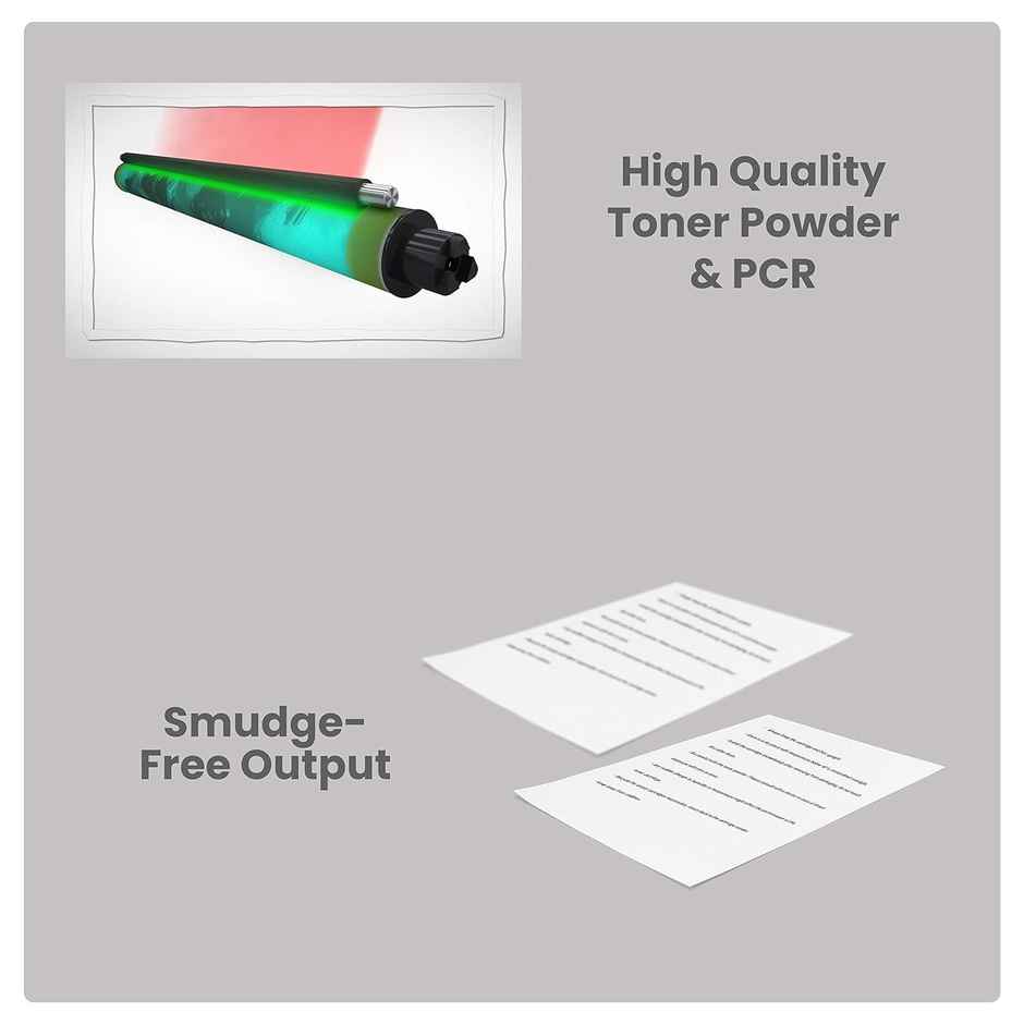 ZEBRONICS ZEB-LPC88A Laser Toner Printer Cartridge for HP Laser Jet P1007/P1008/P1106/P1108, Pro M1136/M1213nf/M1216, Pro M202dw / MFP M128/ M226 - Black