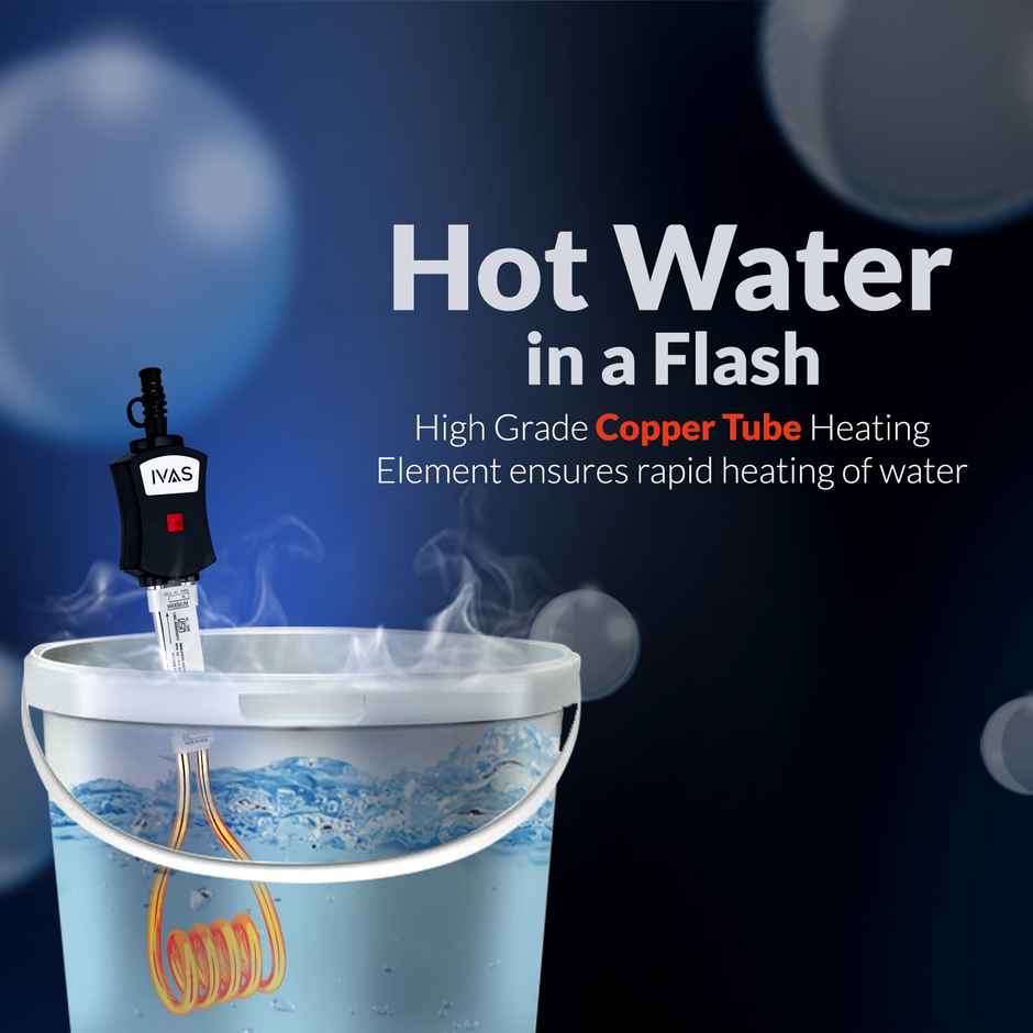 IVAS Water Heater Immersion Rod Bakelite 1000 W