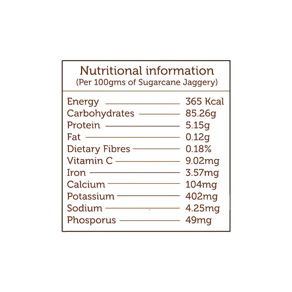 Jivana Jaggery Block | Chemical Free