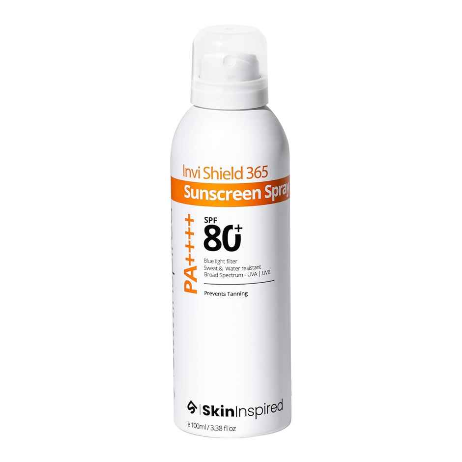 SkinInspired Invi Shield 365 Body Sunscreen Spray SPF 80+ PA++++