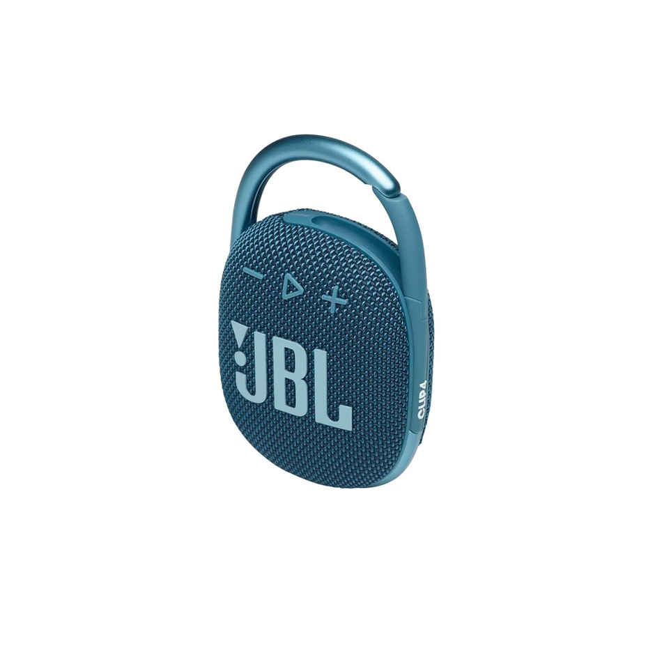 JBL Clip 4, Wireless Ultra Portable Bluetooth Speaker (Without Mic, Blue)