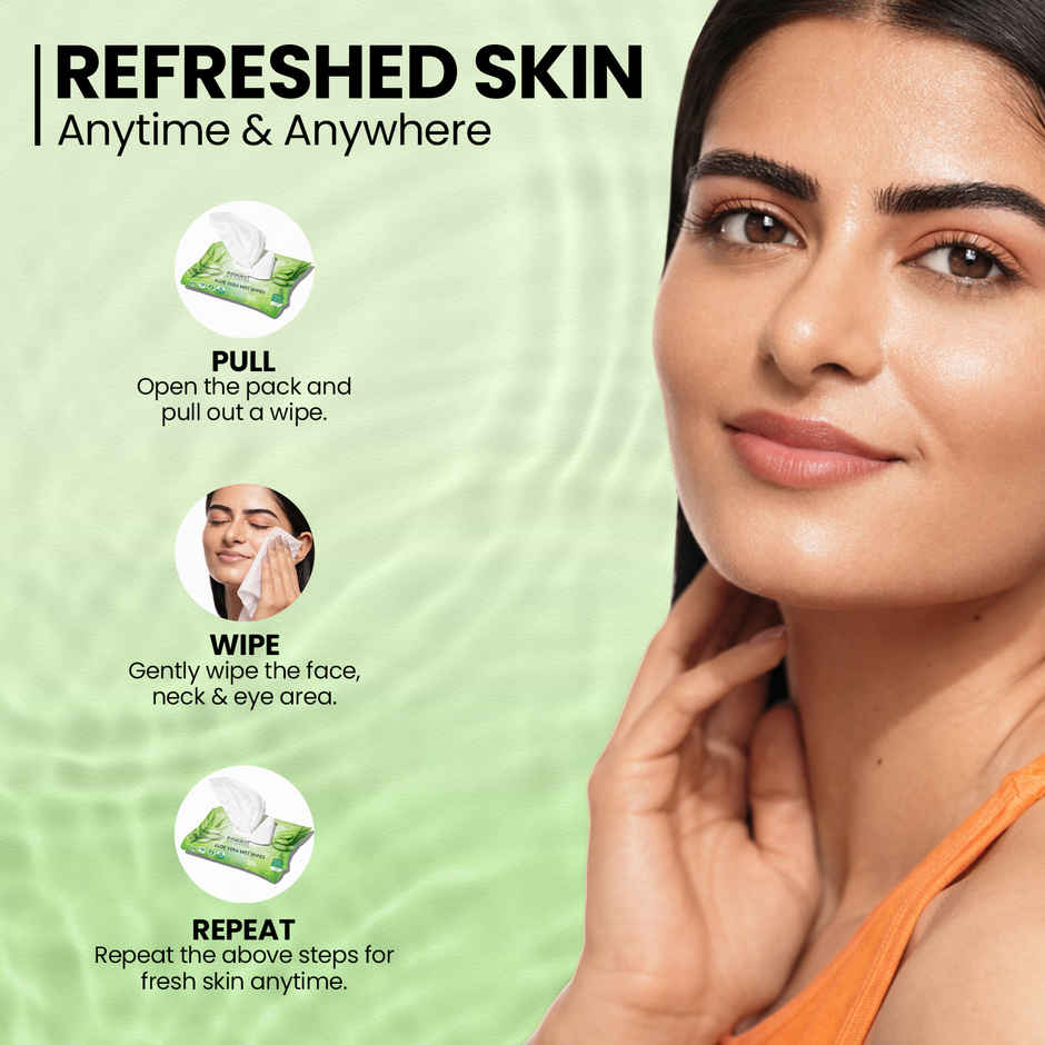 Insight Cosmetics Hydra Glow Wet Wipes