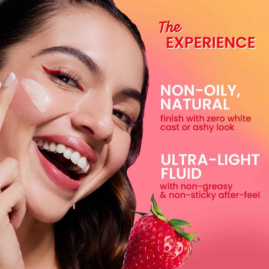 Dot & Key Strawberry Dew Tinted Sunscreen SPF 50+ PA++++ - 01 Porcelain Combo