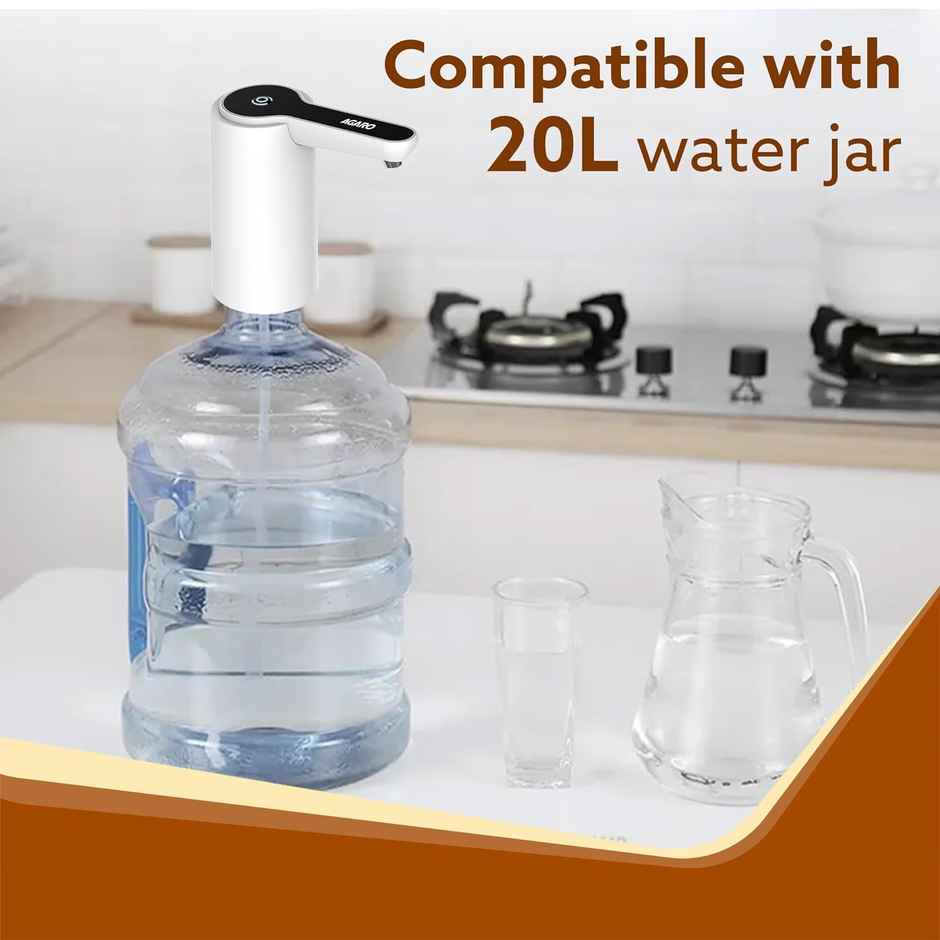 Agaro Electric Water Dispenser Pump, Automatic Water Dispenser Water Pump For 20 Litre Bottle Can