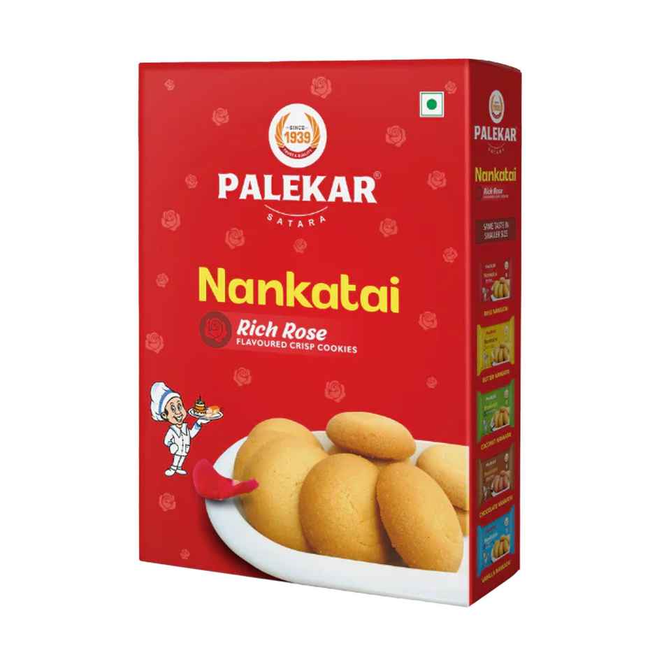 Palekar Rich Rose Nankhatai | Traditional Cookies