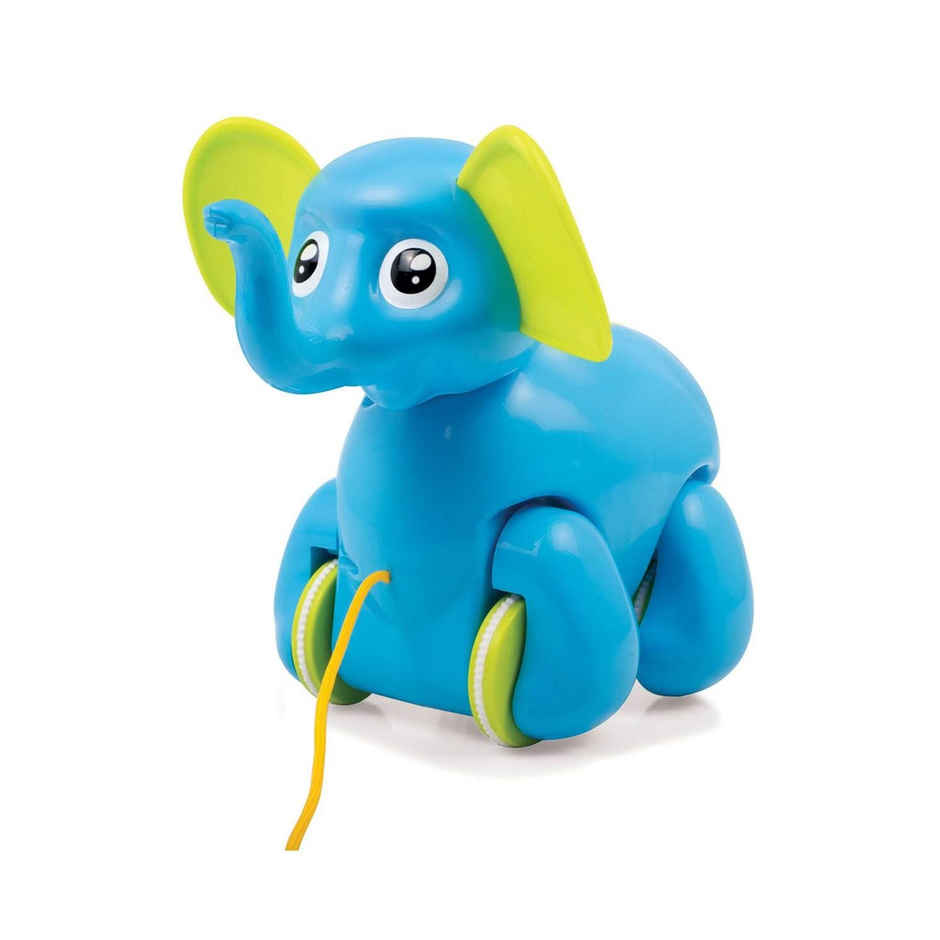 Giggles Funskool Alphy The Elephant Pull Along Toy | Multicolor | 12 Months +