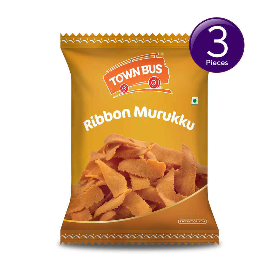 Town Bus Snacks Ribbon Muruku Combo 