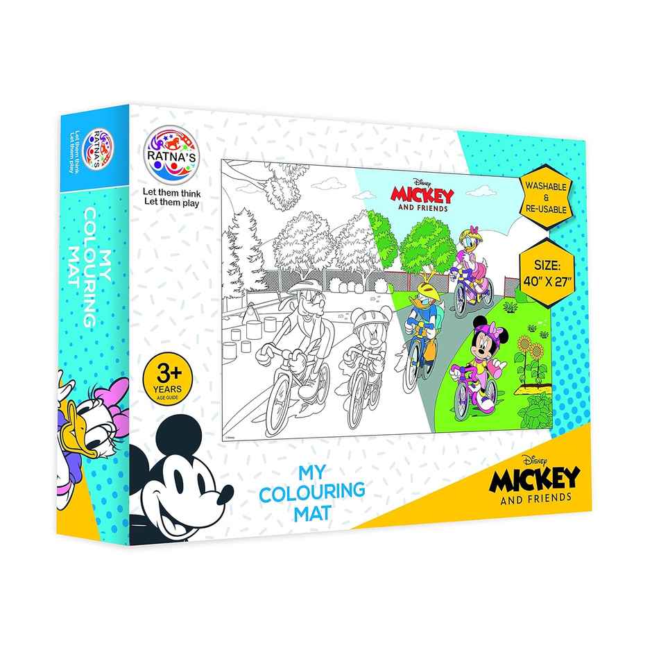 Ratna's My Colouring Mat Mickey & Friends