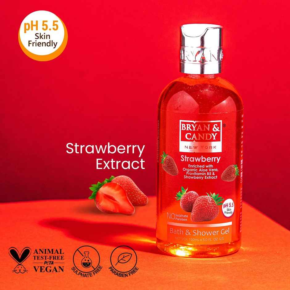 Bryan & Candy Luxurious Shower Gel Combo Kit Gift Set | Fresh Fragrances | Pack Of 4