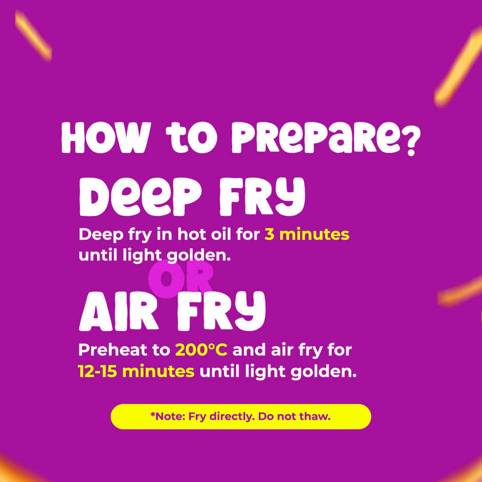 Hyfun French Fries Family Pack Combo