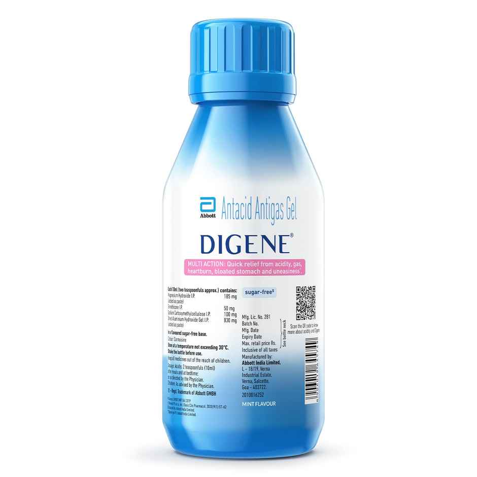 Digene Mint Flavour Sugar Free Gel