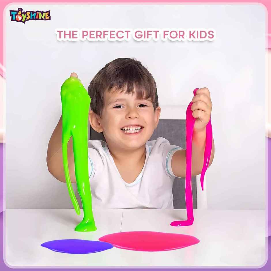 Toyshine Diy Non Sticky Smooth Colorful Water Glossy Relief Toy For Kids Party Favor - Multicolor