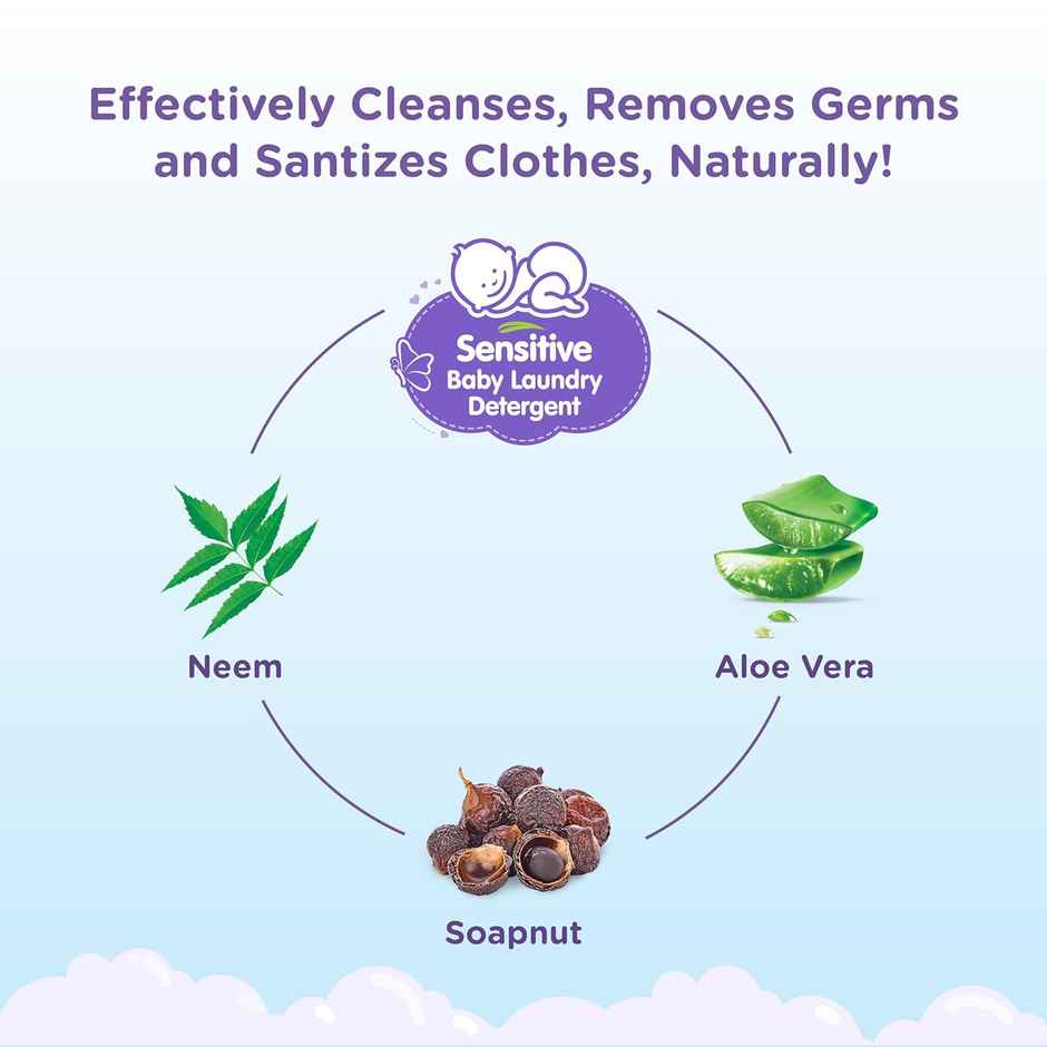 Himalaya Sensitive Baby Laundry Detergent Pouch