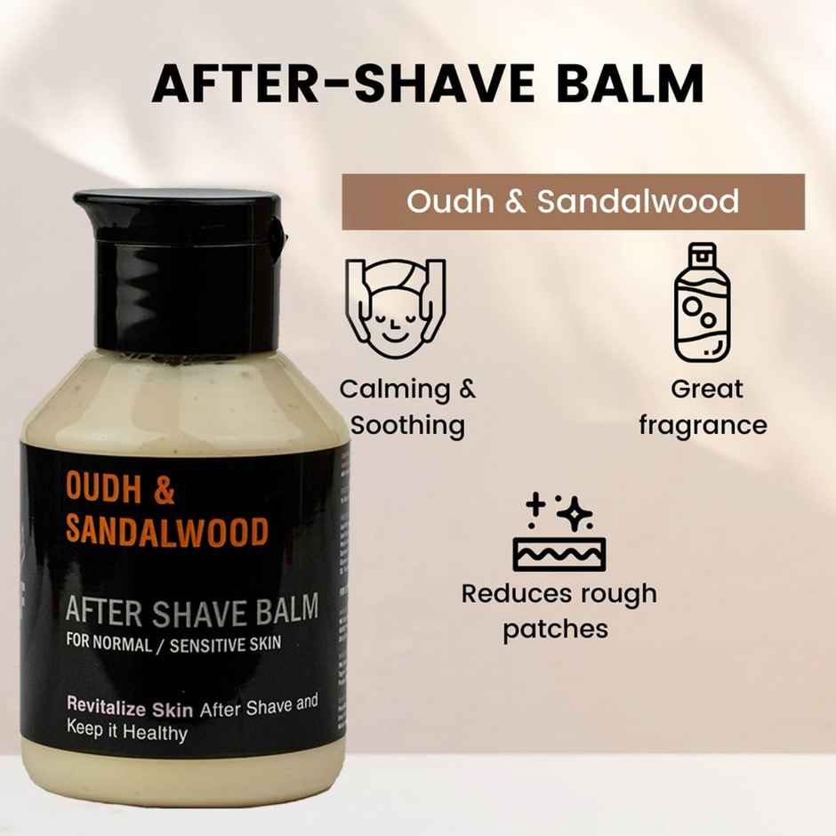 Pink Woolf After Shave Balm Oudh And Sandalwood