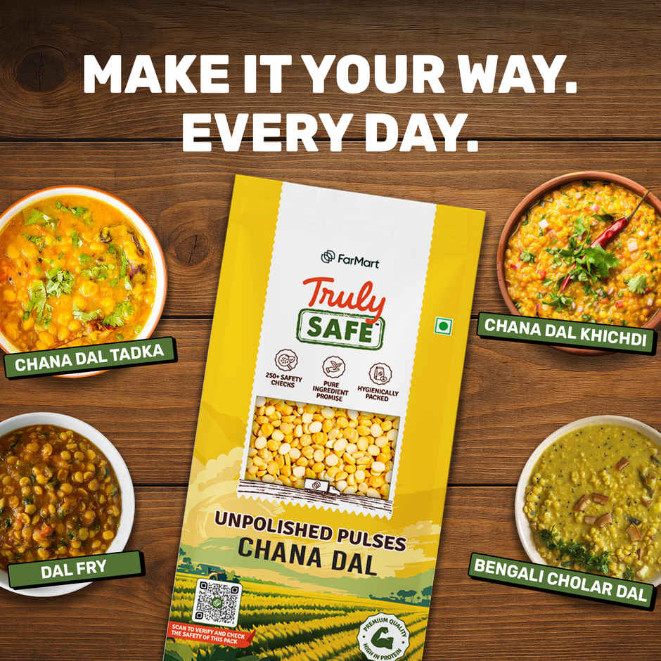 Truly Safe Chana Dal | Unpolished Dal