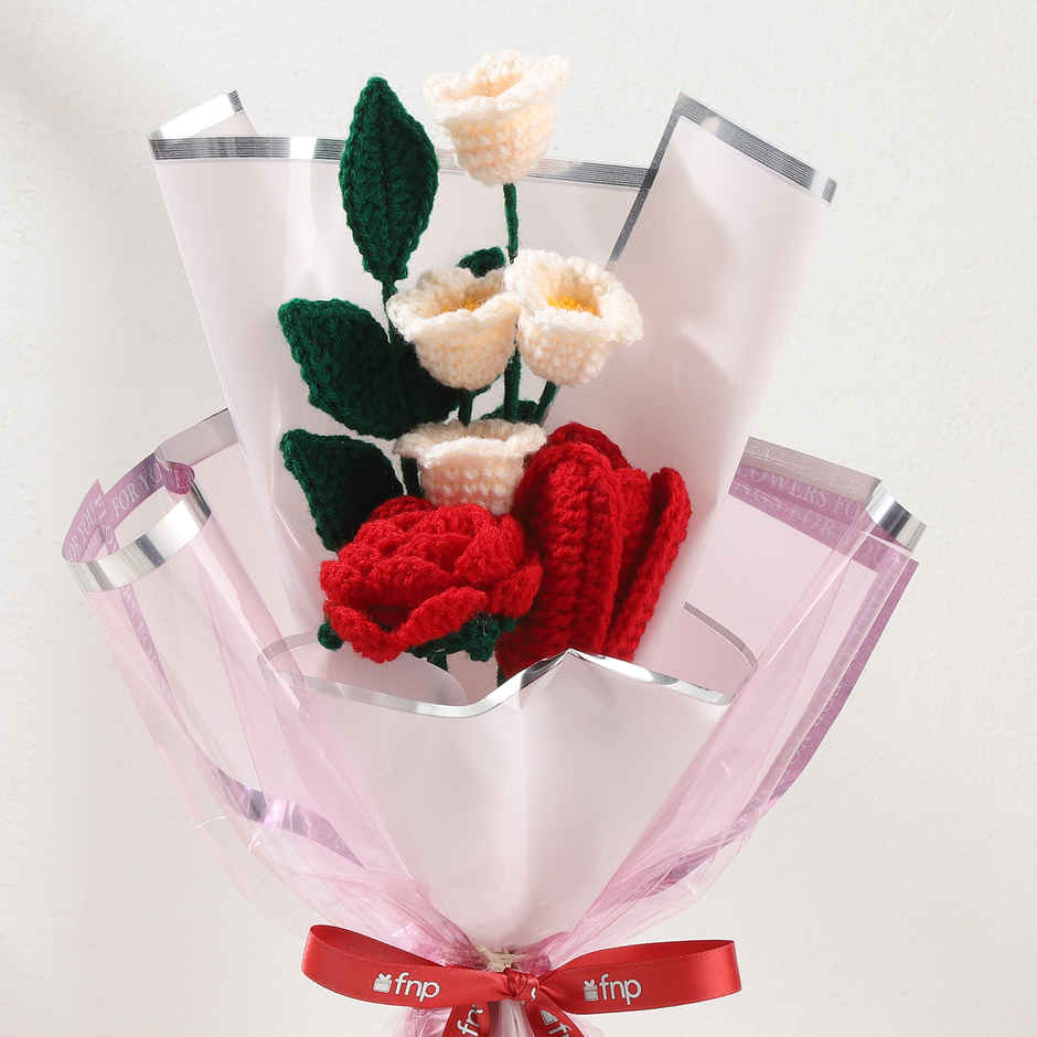 Delicate Crochet Flower Bouquet | FNP