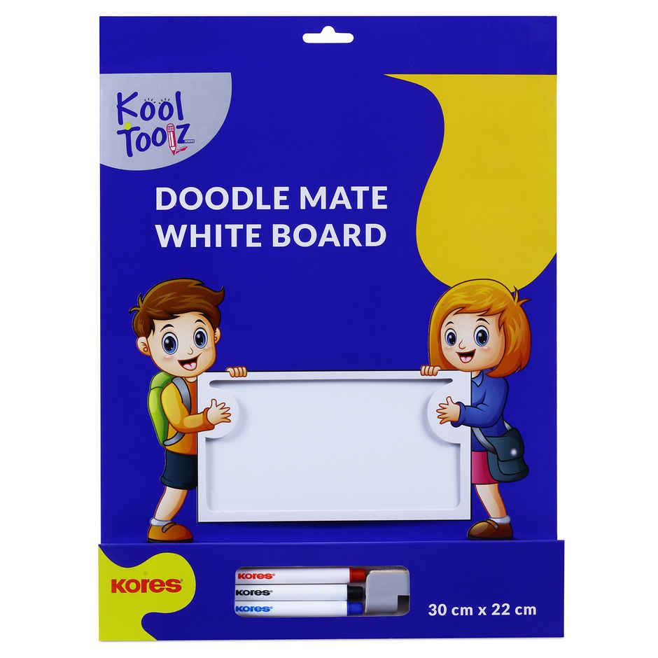 Kores Doodlemate White Board - 22 x 30 cm