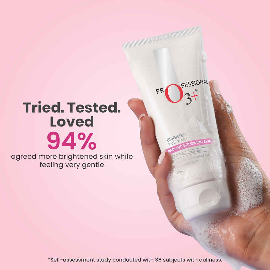 O3+ Brightening Face Wash