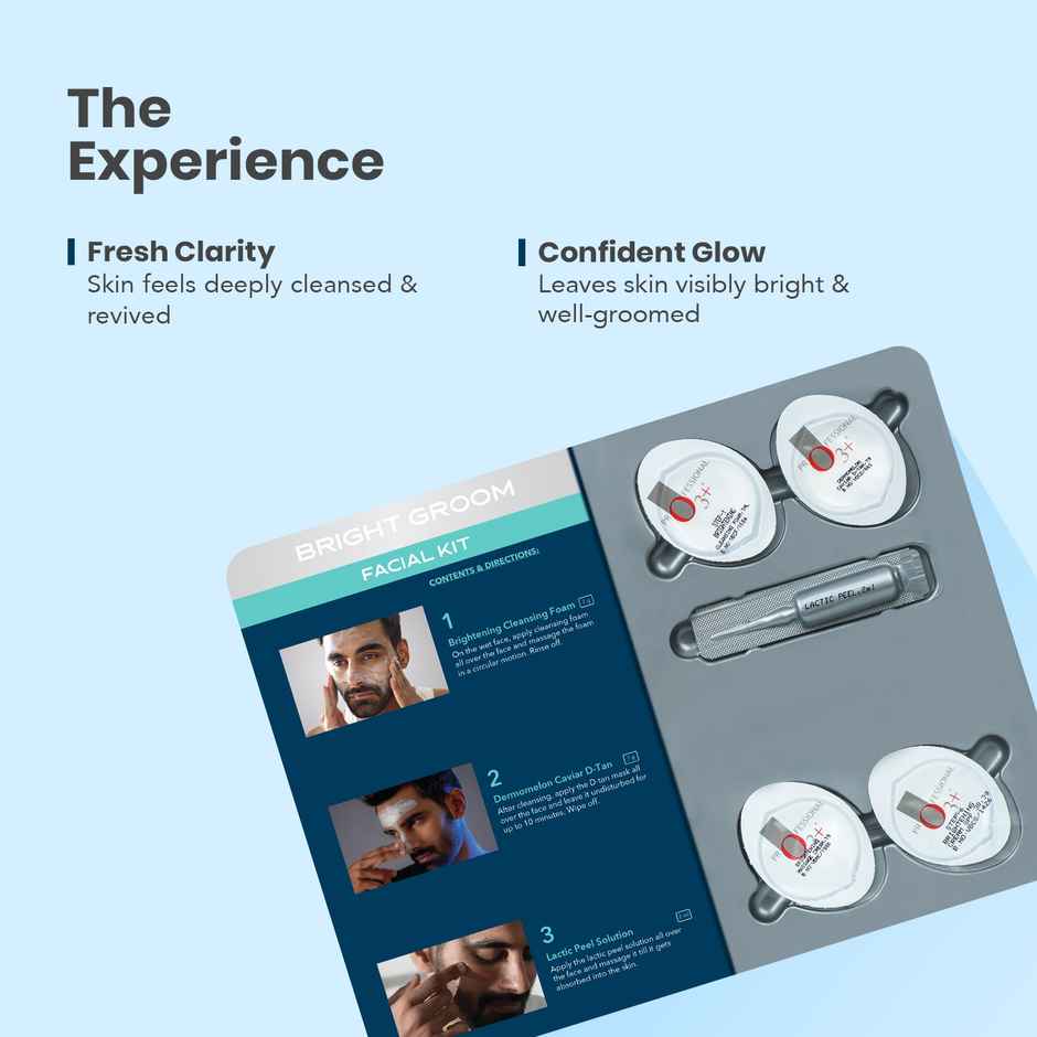 O3+ Alpha Men Bright Groom Facial Kit