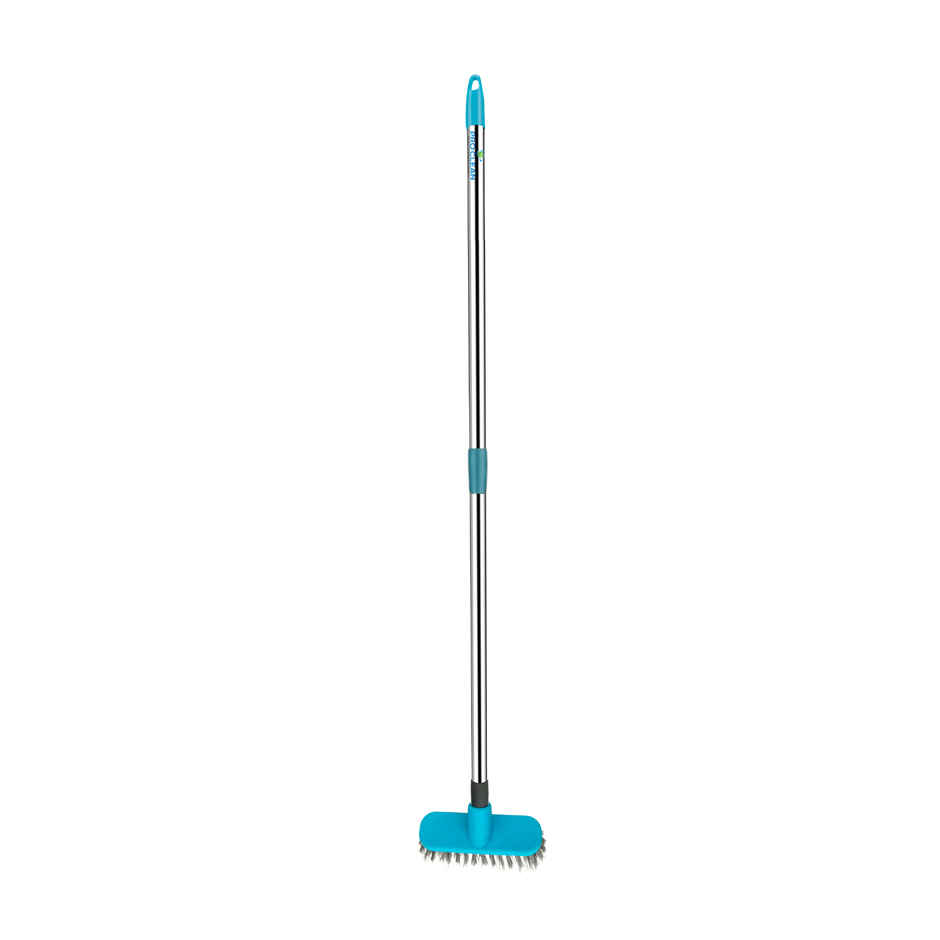 Proclean Hardy Brush - Small | 6 Inch | With SS Handle | Bathroom Brush | 31 Inch