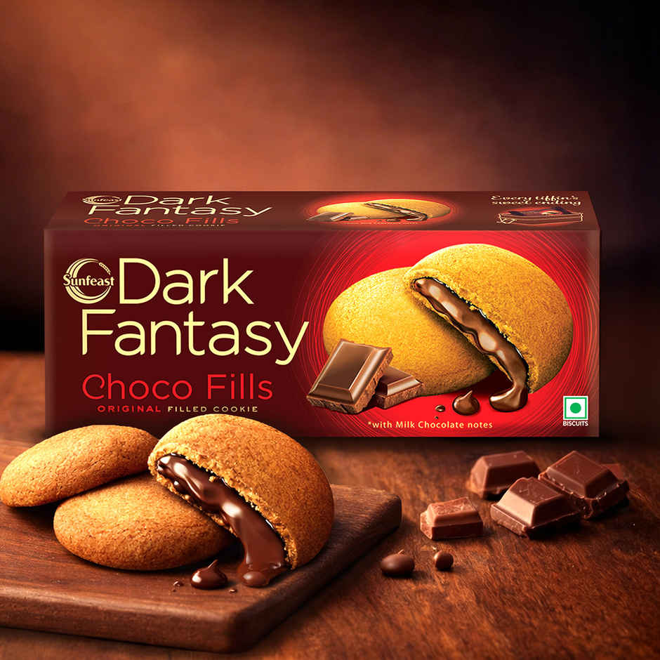 Sunfeast Dark Fantasy Choco Centre Fills | Preservative-free Combo