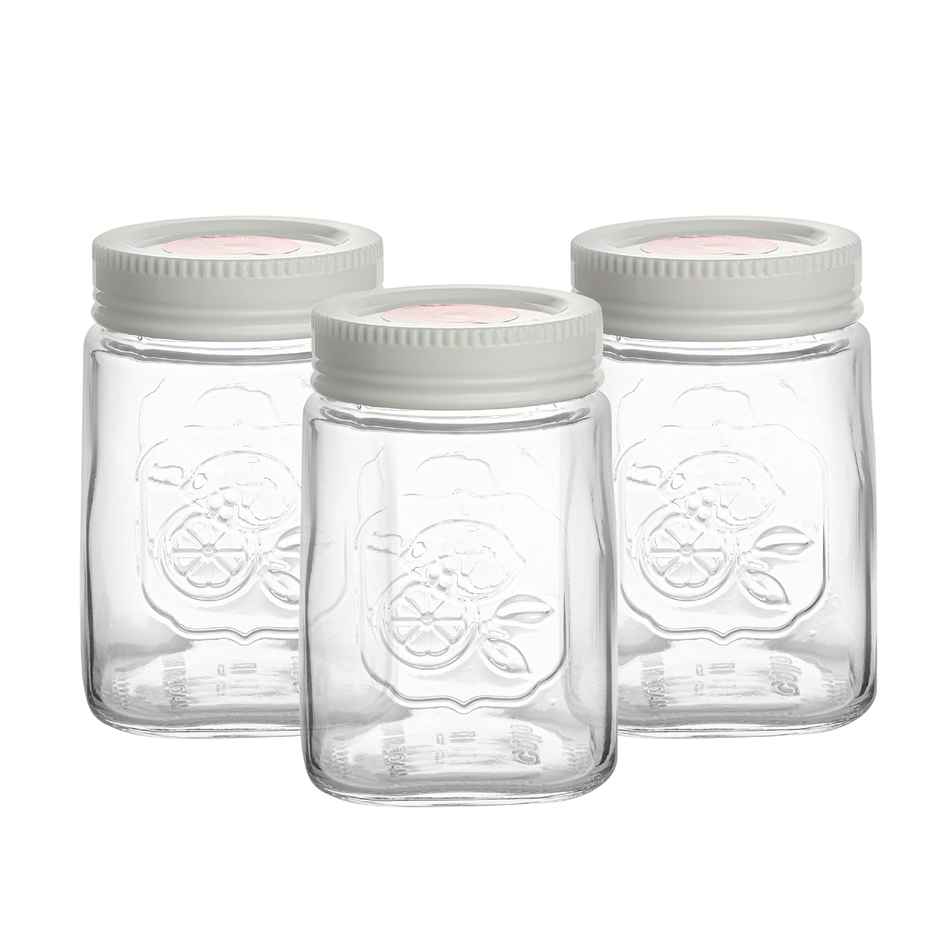 Classic Glass Storage Canister | White | CELLO