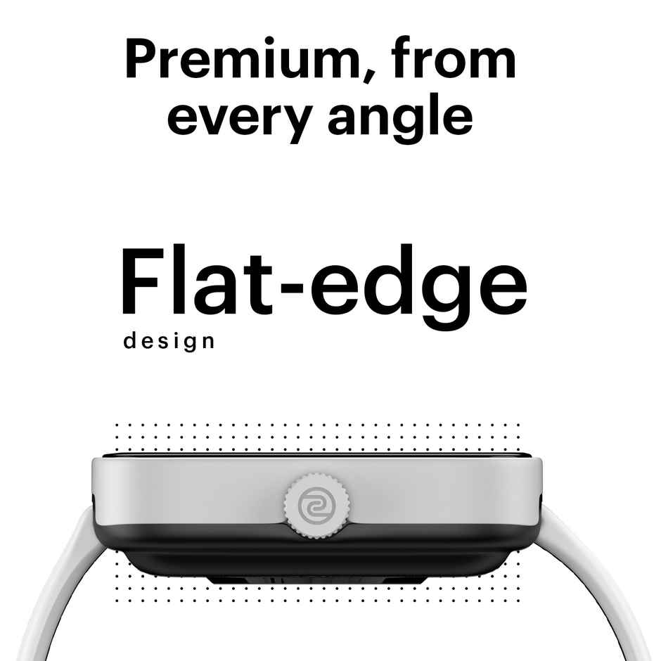 Noise ColorFit Caliber Smartwatch | LIGHT GREY