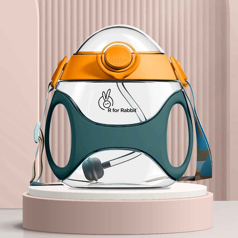 R for Rabbit Tritan Bumble 330 ml Baby Sipper Water Bottle Green