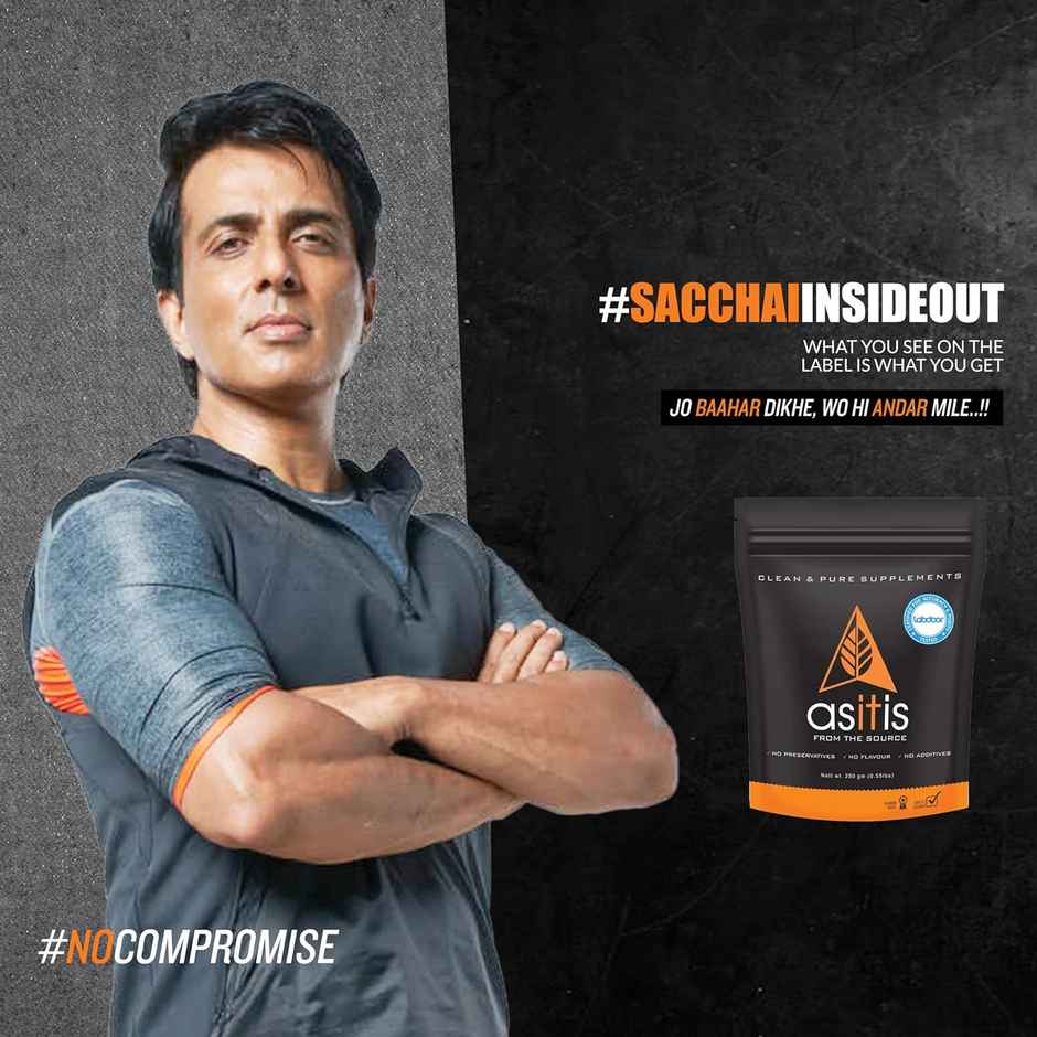 AS-IT-IS Nutrition Pure Creatine Monohydrate for Muscle Building